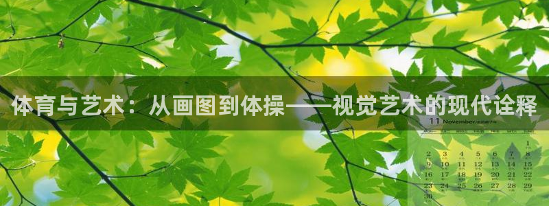 JJB竞技宝官网下载：体育与艺术：从画图到体操——视觉艺术的