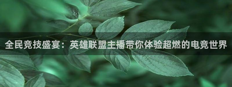下载松鼠电视直播：全民竞技盛宴：英雄联盟主播带你体验超燃的电竞世界